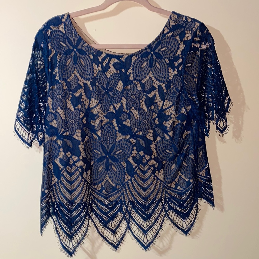 Lace express top
